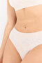 Touch Cream High Waist Slip Panties - 4