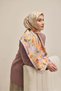 Twill Silk Scarf Evreka Butter Yellow 90X90 - 2