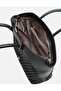 Women's Black Multi-Compartment Convenient Vegan Leather Crossbody Hand and Shoulder Bag - 2