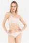 Touch Cream Brazilian Panties - 8