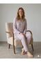 Summer Lycra Women's Buttoned Combed Cotton Viscose Pajama Set