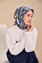 وشاح حرير تويل سيرينيت ساكس 90x90 - 2