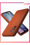 Brown Liquid Inside Velvet Silicone Case for Samsung Galaxy A73