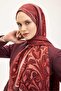 Urban Hours Antique Dark Plum Mayda Shawl 190X70 - 3