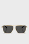 Dolce & Gabbana Square Logo Glasses Men's Glasses 0Dg2336 0287 59 - 2