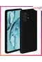 Beige Liquid Inside Velvet Silicone Case for Samsung Galaxy A73 - 4