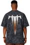 Design Trivium Rock Metal Music Band Back Printed Unisex Oversize Vintage Washed T-Shirt