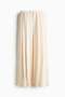 Wide satin trousers - 4