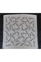 White Atatürk Signature Patterned Square Scarf Bandana Set of 50 Unisex - 3