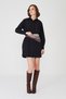 Premium Lycra Black Shirt Dress – Cotton-Pocketed, No-Show Design, Oversize Design - 8