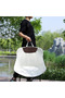 Folding Chairs Heavy Duty Support 330 Lbs Outdoor Moon Chair With Carry Bag,With Side Pockets 2pcs - 6