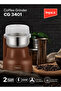 Coffee Grinder CG3401 200W Stainless Steel Blade Overheat Protection AC 220-240V 50/60Hz - 3
