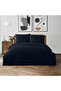 Freesia King Size Ranforce Duvet Cover Set Navy Blue (3 Pieces) 220X240/50X70 Navy Blue