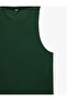Comfortable Fit Sleeveless Crew Neck Basic Sports Tank Top - 4