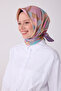 Object Pattern Silk Twill Scarf - 2026 Spring-Summer (t) 4300-84