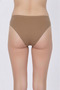 Women's Dark Beige Cotton Synergy Panties - 2