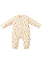 Baby Girl Patterned Cotton Jumpsuit - 2