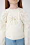 Girl Ecru Blouse - 3