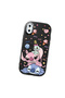 iPhone X/Xs Compatible Shock-Absorbing Black Silicone Patterned Case with Camera Protection - 3