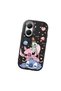 Poco X7 Pro Compatible Shock-Absorbing Camera Protected Black Silicone Patterned Case - 3