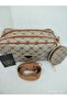 Women's Luxury Design Lined 2-Compartment Coin Purse Desing Hand Shoulder Bag 15X25Cm - 3