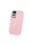 Redmi Note 11 Pro 4G/5G Compatible Anti-Impact Camera Protected Patterned Printed Pink Silicone Case