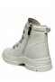 Cnx Beige Ecru Fur Winter Non-Slip Sole Women's Boots - 2