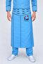 Name Gift Moon Star Knife Embroidered Chef Apron Waist-Tie Chef Apron Kitchen Turquoise Blue