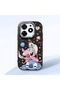 Tecno Spark 10 Pro(Ki7) Compatible Shock-Absorbing Camera Protected Black Silicone Patterned Case