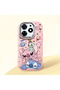 Tecno Spark 10 Pro(Ki7) Compatible Shock-Absorbing Camera Protected Pink Silicone Patterned Case