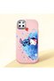 Realme C25/C25S Compatible Anti-Shock Camera Protected Patterned Printed Pink Silicone Case - 2