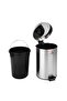 Stainless Steel Pedal Dustbin, 12L