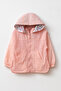 Premium Hooded Girls' Raincoat 2-9 Years Old Breathable Mesh Lined Lightweight Comfortable Stylish