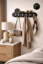 Wall Hanger and Shelf - Bathroom & Kitchen Organizer, Towel and Accessory Rack - 5