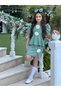 Girl's Summer Stylish Set 3-13 Years Old I Floral Detailed Special Occasion Set I Birthday Holiday Set