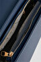 Pia Leather Bag 25Yd7405 Navy Blue - 5