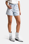 Women's Ice T1-4S6-3 Mom Fit Shiny Stone Star Printed Special Design Denim Shorts - 6