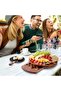 Cheese Board Set, Round Acacia Charcuterie Board - 3