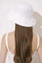 Women's Black Tie-Down Bucket Hat – Sun Protection Beach Hat, Fits over a Cap - 3