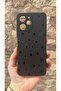Poco X5 Pro Compatible Mini Black Star Patterned Silicone Shock Absorbing Classic Protected Rubber Case - 2