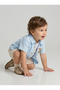Baby Boy Wild West Printed Shirt and Shorts Set - 2