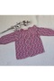 Baby Girl, Children's Muslin, Ruffled Front Buttoned 2-Piece Cotton Pajama Set - 3