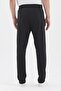Men's Black-Anthracite Zipper Pocket Diving Fabric Straight Leg Comfortable Cotton Jogger 2-Piece Sweatpants - 7