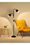 Modern Nordic Dual-Head Floor Lamp, 3 Lighting Modes, Adjustable Angles, 12W