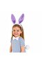 ®   Lilac Purple Rabbit Ear Bow Tie Tail 3 &amp; # Party Set of 39