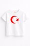 Little Hero – Children's T-Shirt with Turkish Flag Print