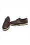Byk Ata 590 Genuine Leather Lace-Up Shoes with Buckle Detail, Stylish and Comfortable Men's Shoes - 6