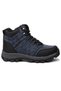 Xsp Navy Blue Outdoor Fur Men's Winter Boots Shoes