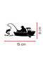 Fisherman Sticker – Fishing and Boating Figured Car Sticker 15X8Cm - 2