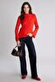 Slim Fit Ribbed Camisole Long Sleeve T-Shirt F7136Ax26Sp - 2